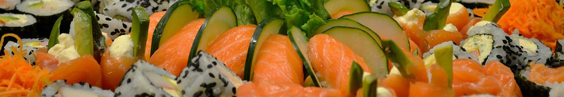 Eating Asian Fusion Japanese Sushi at Rise Sushi - Fine Asian Cuisine restaurant in Boca Raton, FL.